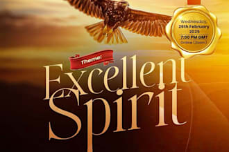 create outstanding church flyer