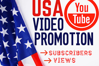 do organic usa youtube video promotion usa views usa channel promotion gain view
