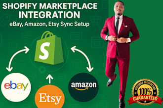 set up and sync shopify with multiple marketplaces ebay amazon etsy