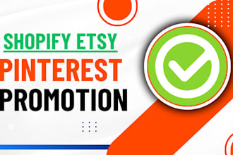 do etsy shopify zazzle redbubble website seo promotion with pinterest marketing