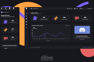 build dashboard for discordjs bot and custom discord bot