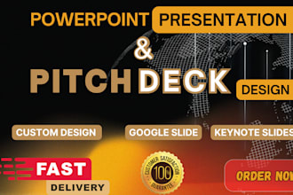 do business powerpoint presentation,craft investor ready slide pitch deck design