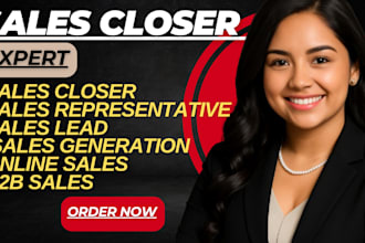 sales closer sales representative sales agent b2b marketing online sales