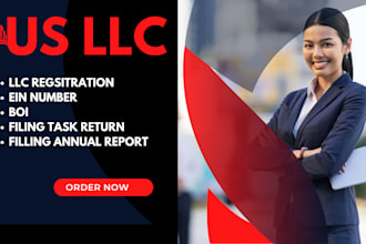 do llc registration, ein number, boi,file task return for US and non US resident