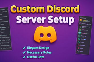 professionally design and organize your discord server