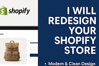 redesign your shopify store