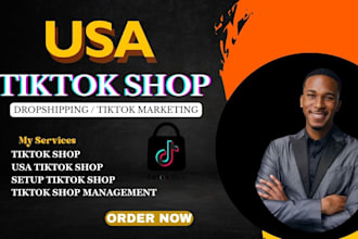 create USA tiktok shop, setup tiktok shop, USA tiktok shop management
