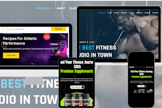 build nutraceutical website sarms peptide muscle growth fitness supplement store