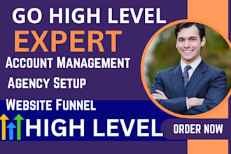 do automations and squeeze page for you in gohighlevel, setup sales funnel