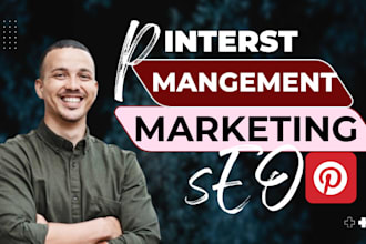 manage pinterest account with SEO optimized pins and boards