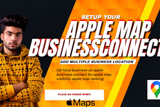 list local business on apple business connect for apple map visibility