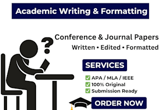 write and format your conference paper or journal publish research article