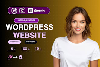 revamp wordpress website, build or rebuild wordpress website, redesign website