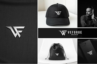 design a professional clothing brand or fashion brand logo