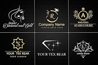 design premium custom creative business logo with few hours