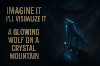 turn your idea or concept into stunning ai generated artwork