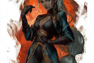 do a amazing character art and dnd character art