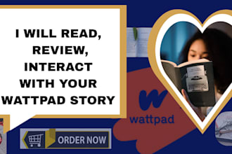 read, review, interact with your wattpad story