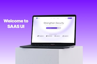 design a landing page for your saas business