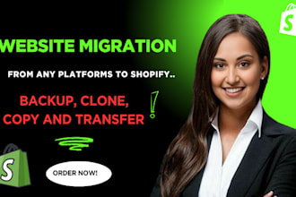migrate your ecommerce store between shopify, woocommerce wix or bigcommerce