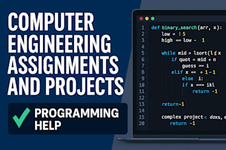 help with your computer engineering assignments and projects