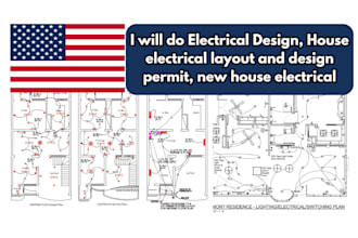 do electrical design, house electrical layout and design permit