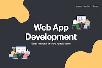 build lovable ai, supabase web app, saas app lovable dev and n8n automation