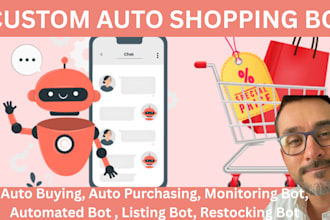 do python code for auto check bot, shopping bot, auto purchase bot, funko bot
