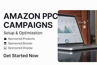 set up, manage, and optimize amazon PPC campaigns with keyword research
