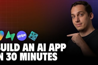 develop lovable ai web apps, saas mvp , and website using bolt, supabase, replit