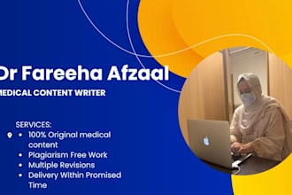 write well researched medical content