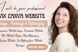 redesign wix website design wix site canva to wix website wix development site