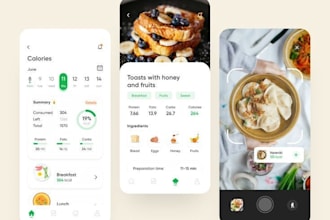 develop ai calorie app, ai diet app, nutrition tracking app, calorie counter app