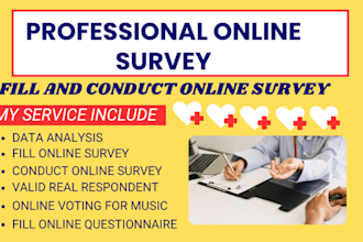 energetic conduct online survey to fill 1000 US targeted audience