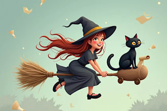 create unique pen and ink illustrations