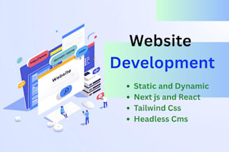 build fast, modren and custom website for your business