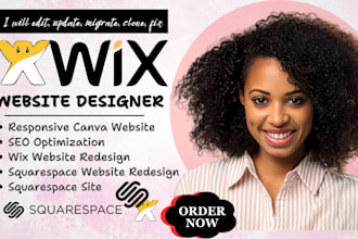 build wix website design wix website redesign squarespace site wix redesign wix