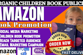 do amazon children book promotion children book publicity facebook PPC ads