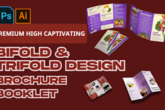 design eye catching bifold trifold brochures marketing flyers event flyer