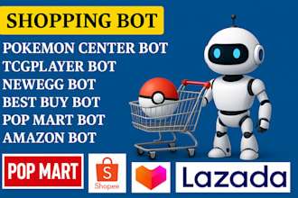 build checkout bot, auto purchase bot, scalping bot, shop bot, labubu, bestbuy