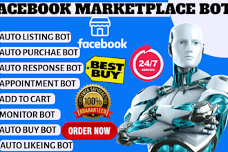 create facebook marketplace listing bot autoresponse bot appointment bot chatbot