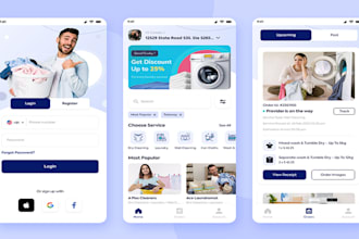 build on demand laundry app, handyman app, dry cleaning app
