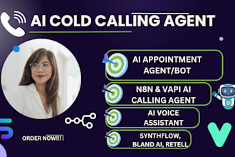 setup vapi ai voice agent, n8n calling agent, n8n cold calling agent, synthflow