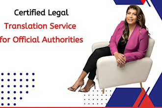 certified professional and legal documents translation