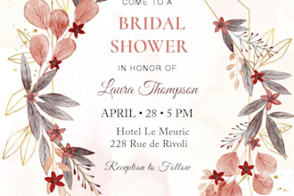 design elegant custom wedding invitations