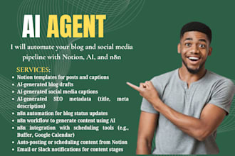 automate your blog and social media pipeline with notion, ai, and n8n