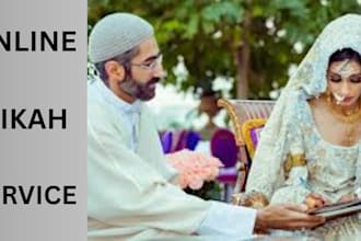 conduct your nikah as an online imam with witness support