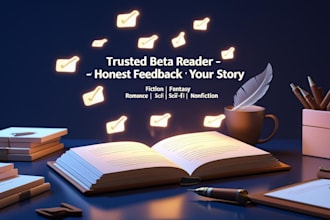 be your trusted beta reader and help refine your story