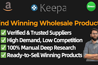 find profitable amazon wholesale products with verified suppliers for amazon fba