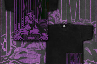 create streetwear brutalist or retro futurism t shirt  design